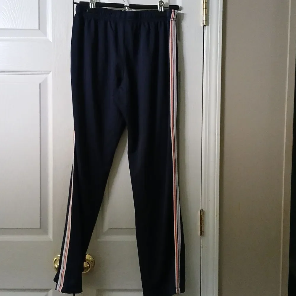C9 by Champio navy  elastic waist track lounge workout pants Sz M